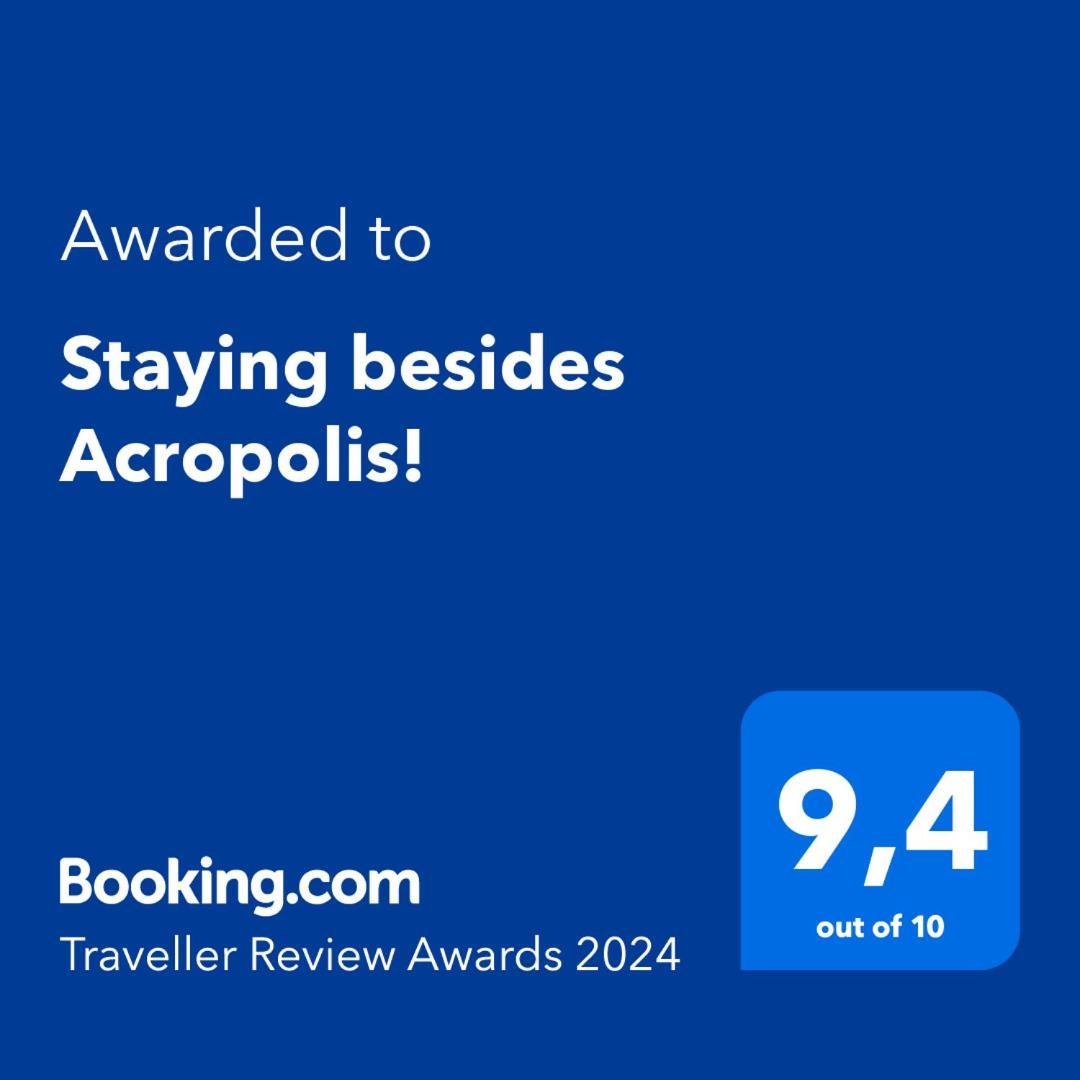 Staying Besides Acropolis! Athene Buitenkant foto